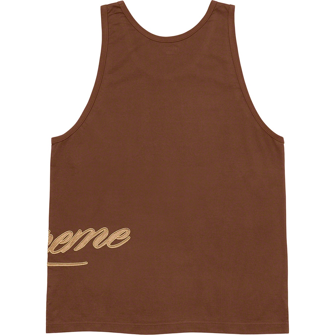 Mesh Script Tank Top view 2